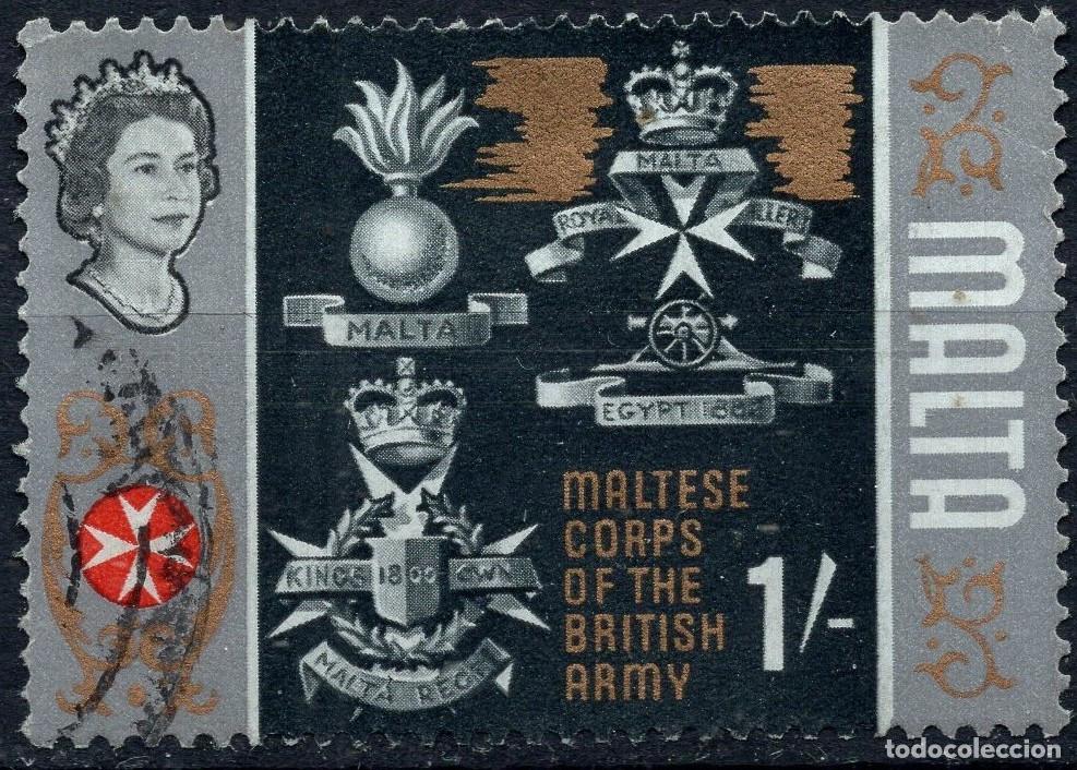 Sellos: MALTA 1965 STAMP MICHEL MT 311