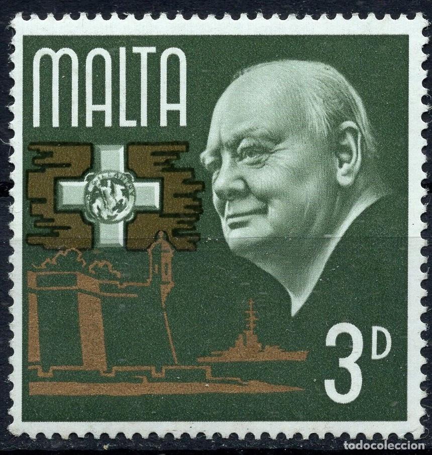 Sellos: MALTA 1966 STAMP MICHEL MT 334