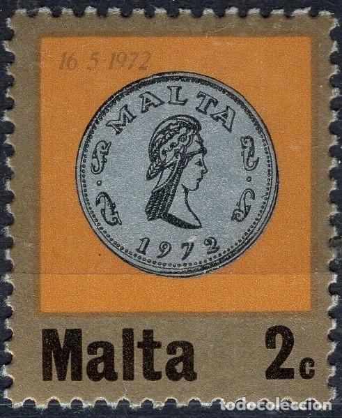 Sellos: MALTA 1972 STAMP MICHEL MT 443