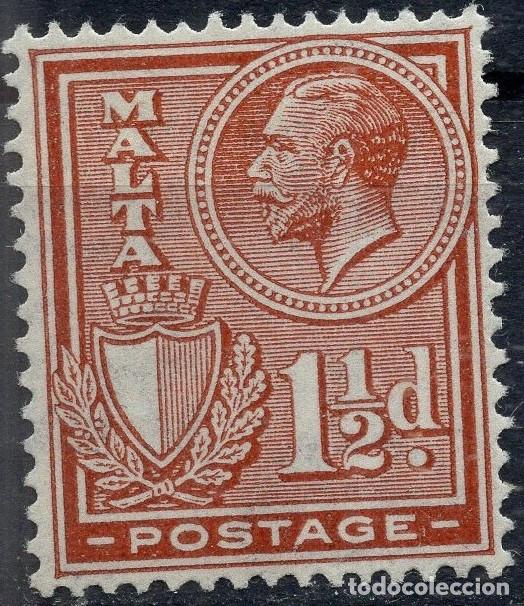 Sellos: MALTA 1926 STAMP MICHEL MT 118