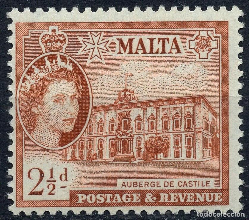 Sellos: MALTA 1956 STAMP MICHEL MT 242