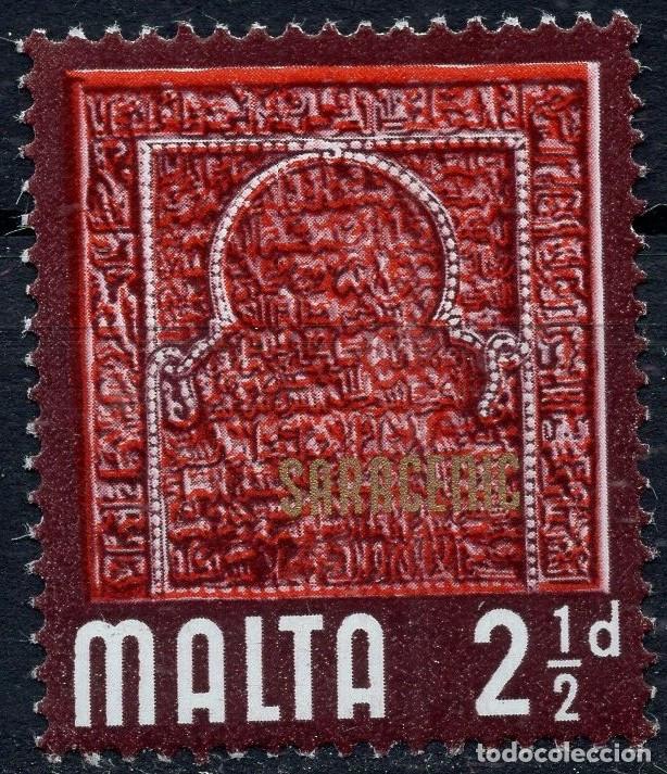 Sellos: MALTA 1965 STAMP MICHEL MT 305W