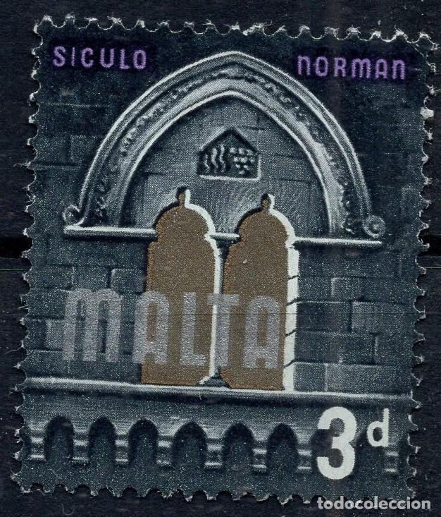 Sellos: MALTA 1965 STAMP MICHEL MT 306W