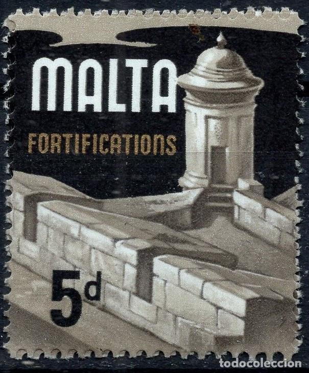 Sellos: MALTA 1965 STAMP MICHEL MT 412