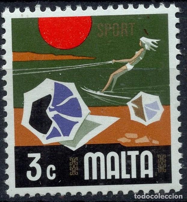 Sellos: MALTA 1973 STAMP MICHEL MT 464