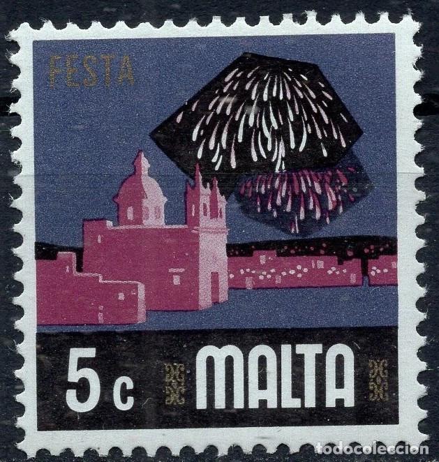 Sellos: MALTA 1973 STAMP MICHEL MT 466