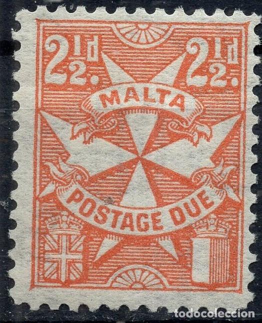 Sellos: MALTA 1925 STAMP MICHEL MT P15
