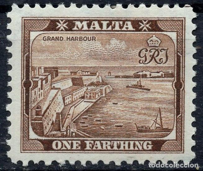 Sellos: MALTA 1938 STAMP MICHEL MT 176
