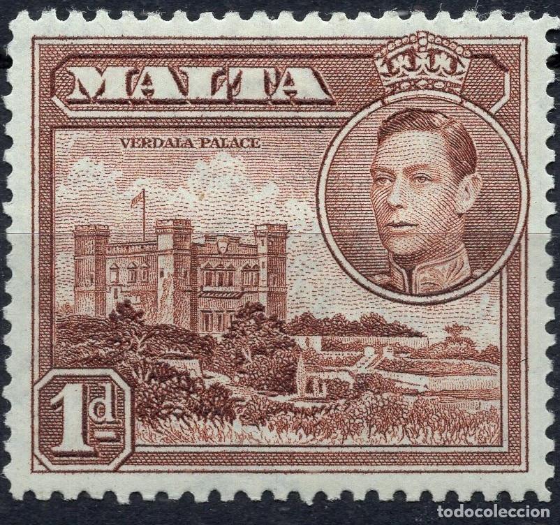 Sellos: MALTA 1938 STAMP MICHEL MT 178