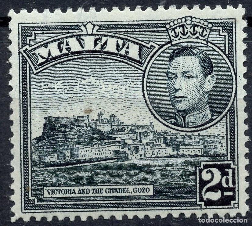 Sellos: MALTA 1938 STAMP MICHEL MT 180