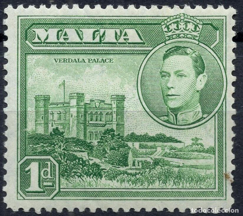 Sellos: MALTA 1943 STAMP MICHEL MT 192