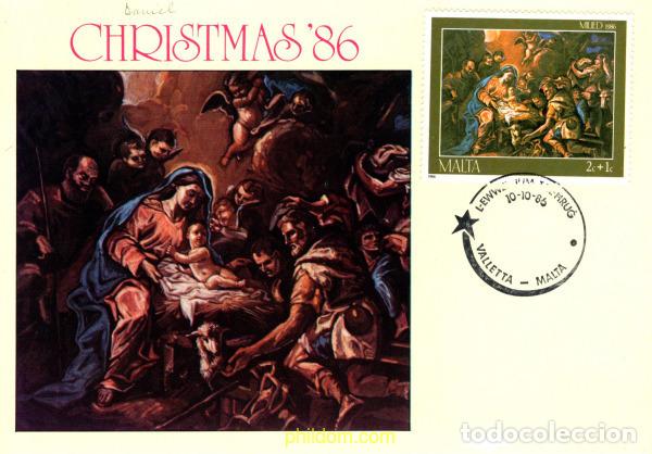 Sellos: 787683 MNH MALTA 1986 NAVIDAD
