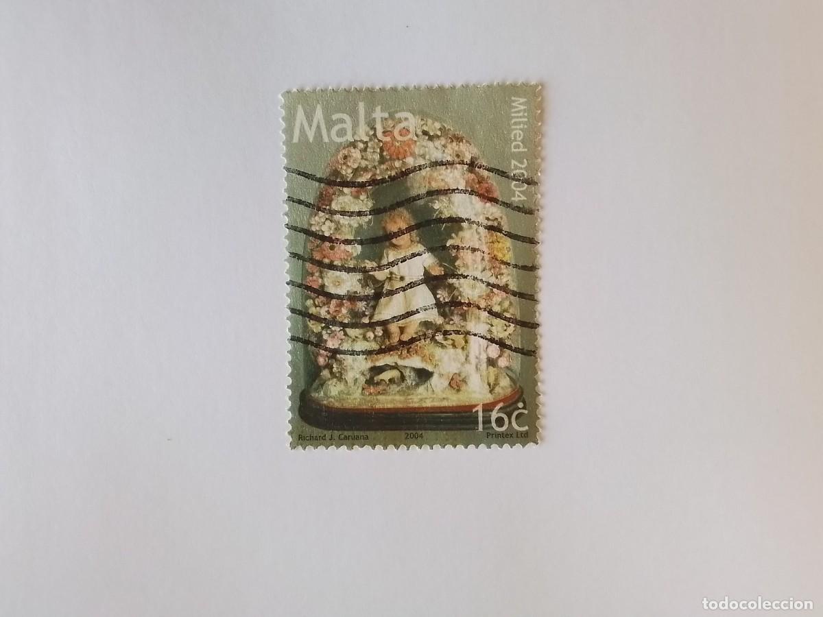 Sellos: A&Ntilde;O 2004 MALTA SELLO USADO