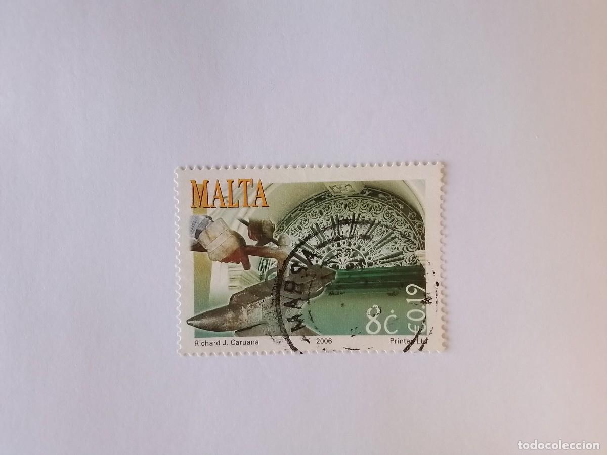 Sellos: A&Ntilde;O 2006 MALTA SELLO USADO