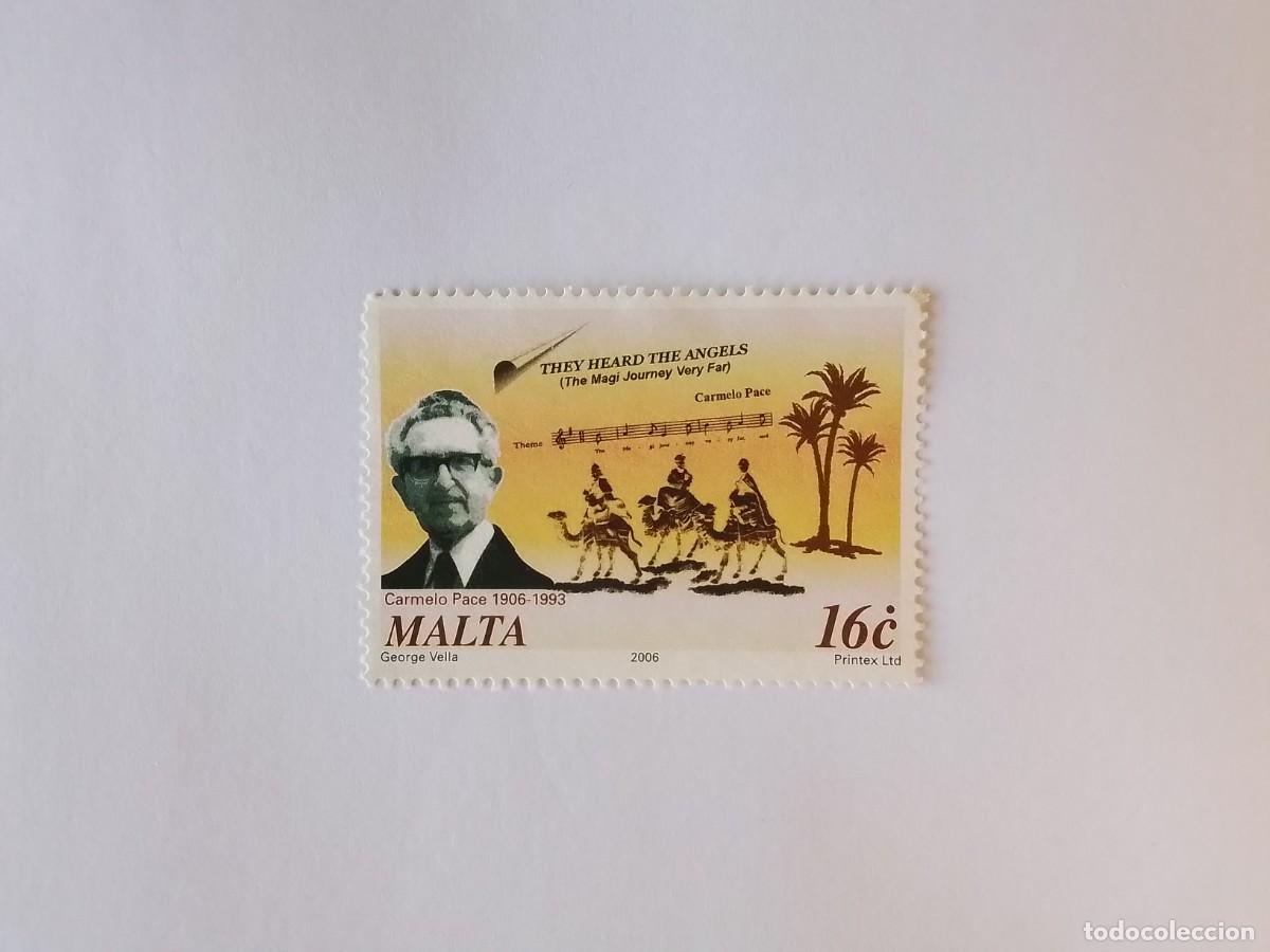 Sellos: A&Ntilde;O 2006 MALTA SELLO USADO