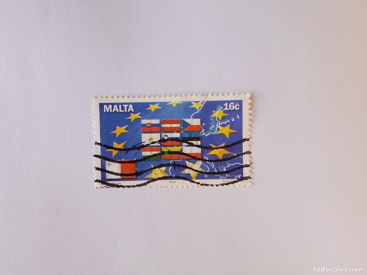 Sellos: A&Ntilde;O 2004 MALTA SELLO USADO
