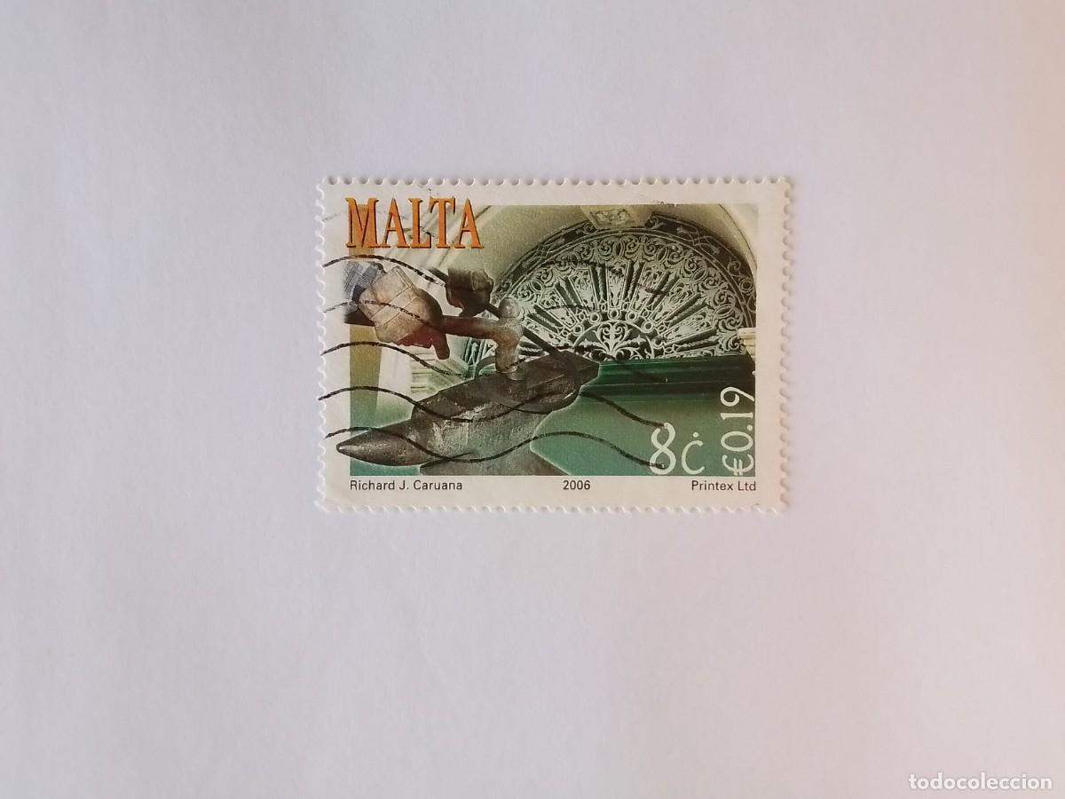 Sellos: A&Ntilde;O 2006 MALTA SELLO USADO