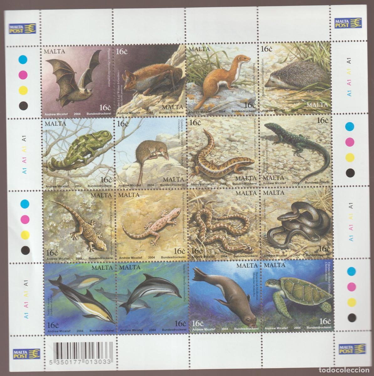 Sellos: Malta 2004 - Michel 1325/1340 bloc mnh**