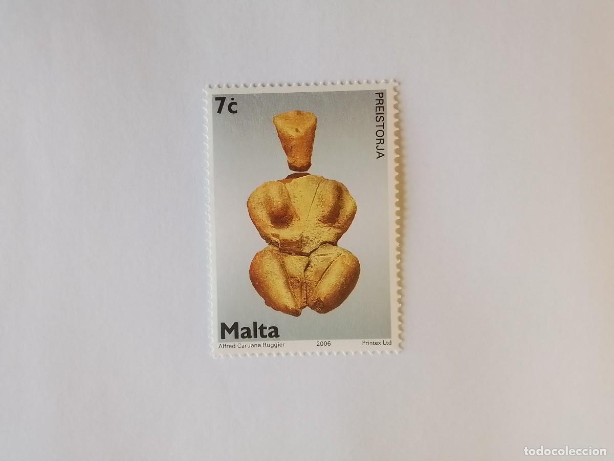 Sellos: A&Ntilde;O 2006 MALTA SELLO USADO