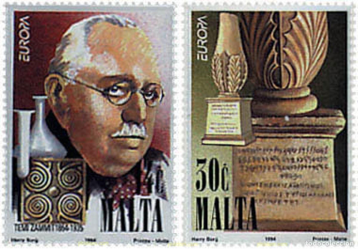 Sellos: 62927 MNH MALTA 1994 EUROPA CEPT. GRANDES DESCUBRIMIENTOS