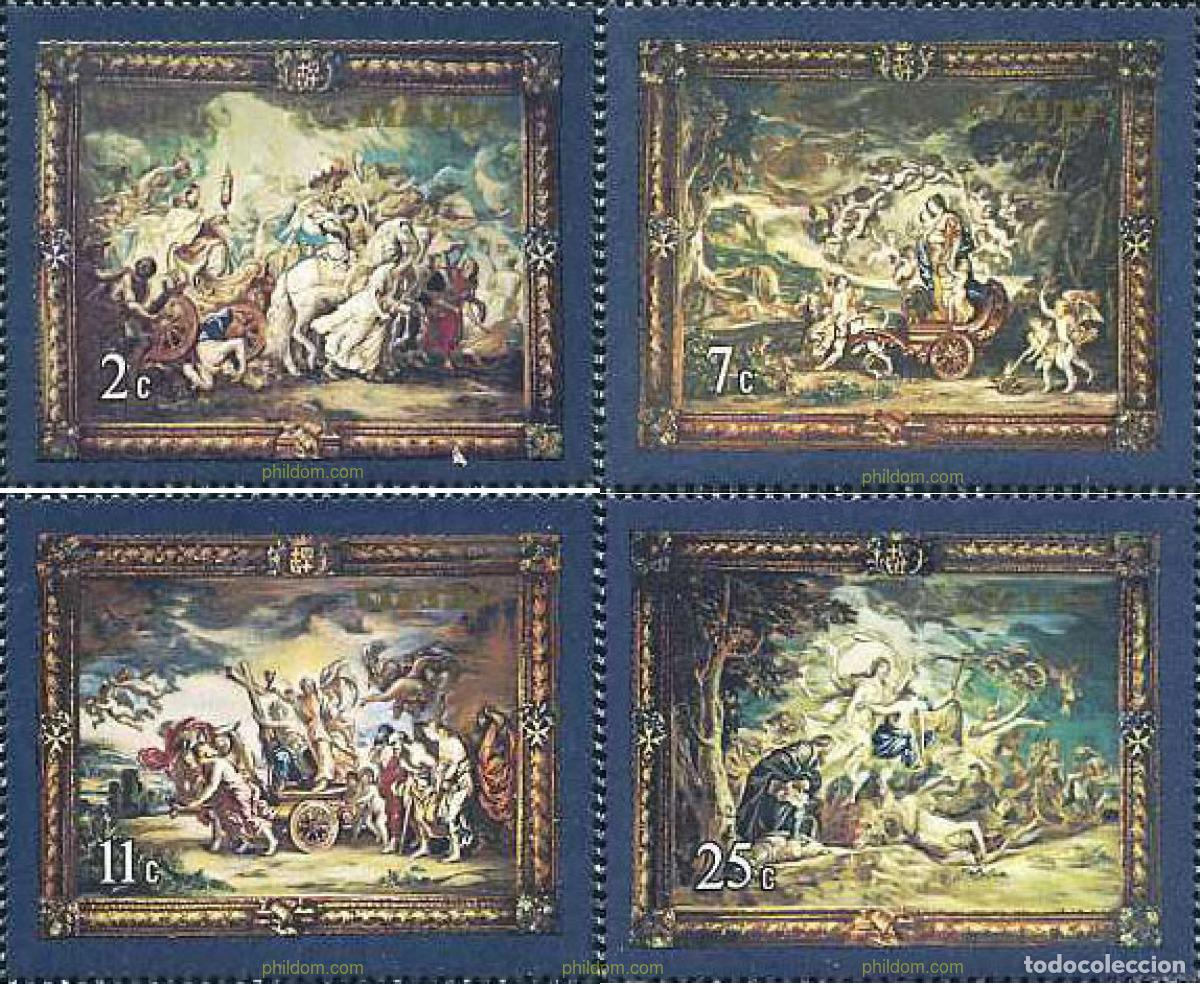 Sellos: 67590 MNH MALTA 1979 TAPICES FLAMENCOS