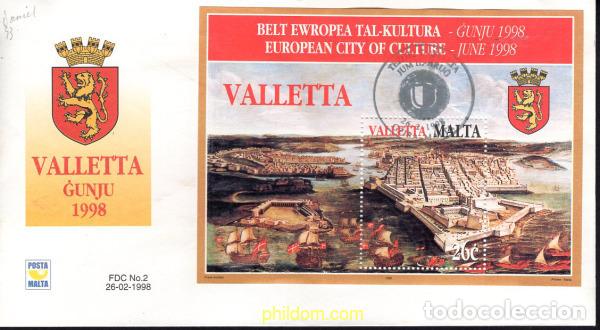 Sellos: 678087 MNH MALTA 1998 LA VELETA, CAPITAL EUROPEA DE LA CULTURA