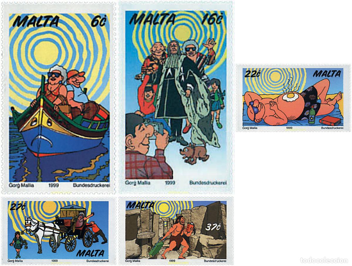 Sellos: 49600 MNH MALTA 1999 TURISMO