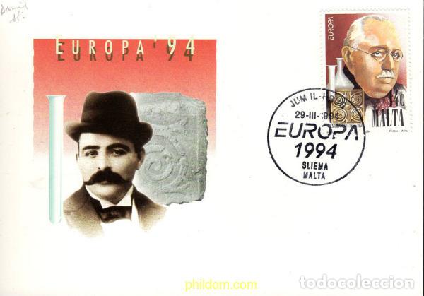 Sellos: 677991 MNH MALTA 1994 EUROPA CEPT. GRANDES DESCUBRIMIENTOS
