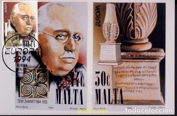 Sellos: 677992 MNH MALTA 1994 EUROPA CEPT. GRANDES DESCUBRIMIENTOS