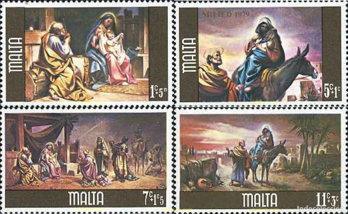 Sellos: 164074 MNH MALTA 1979 NAVIDAD