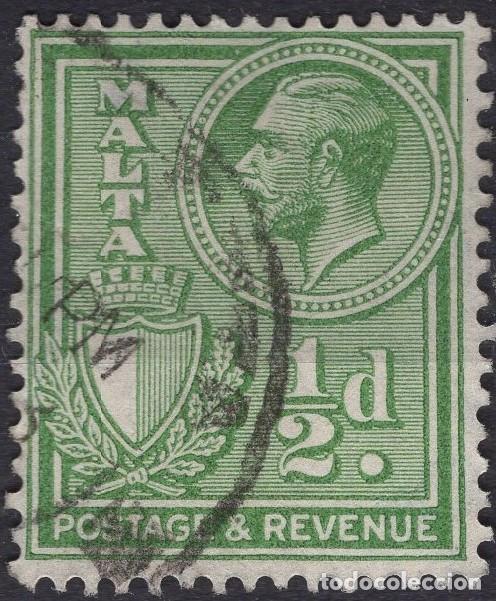 Timbres: MALTA 1922 STAMP MICHEL MT 116