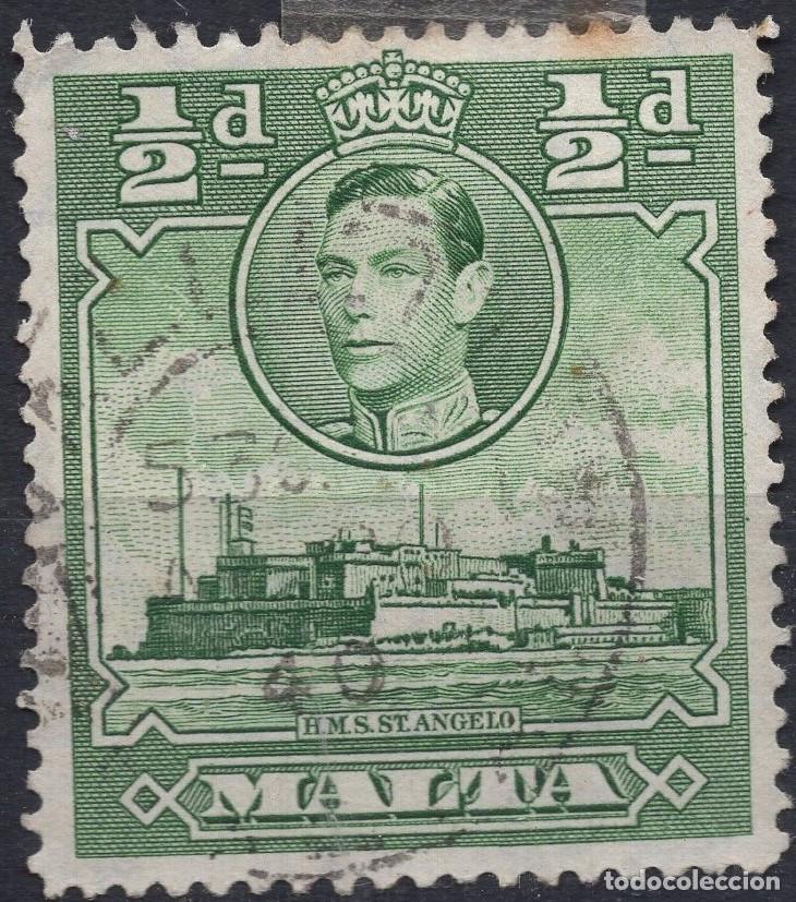 Selos: MALTA 1938 STAMP MICHEL MT 177