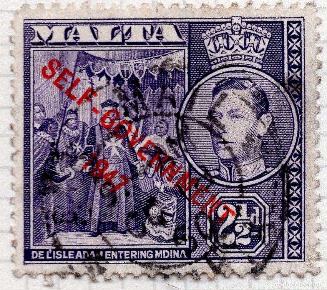 Briefmarken: MALTA 1948 STAMP MICHEL MT 204