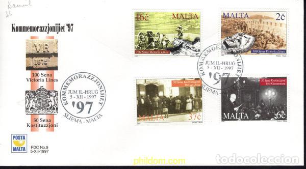 Sellos: 25295 MNH MALTA 1997 COMMEMORACIONES