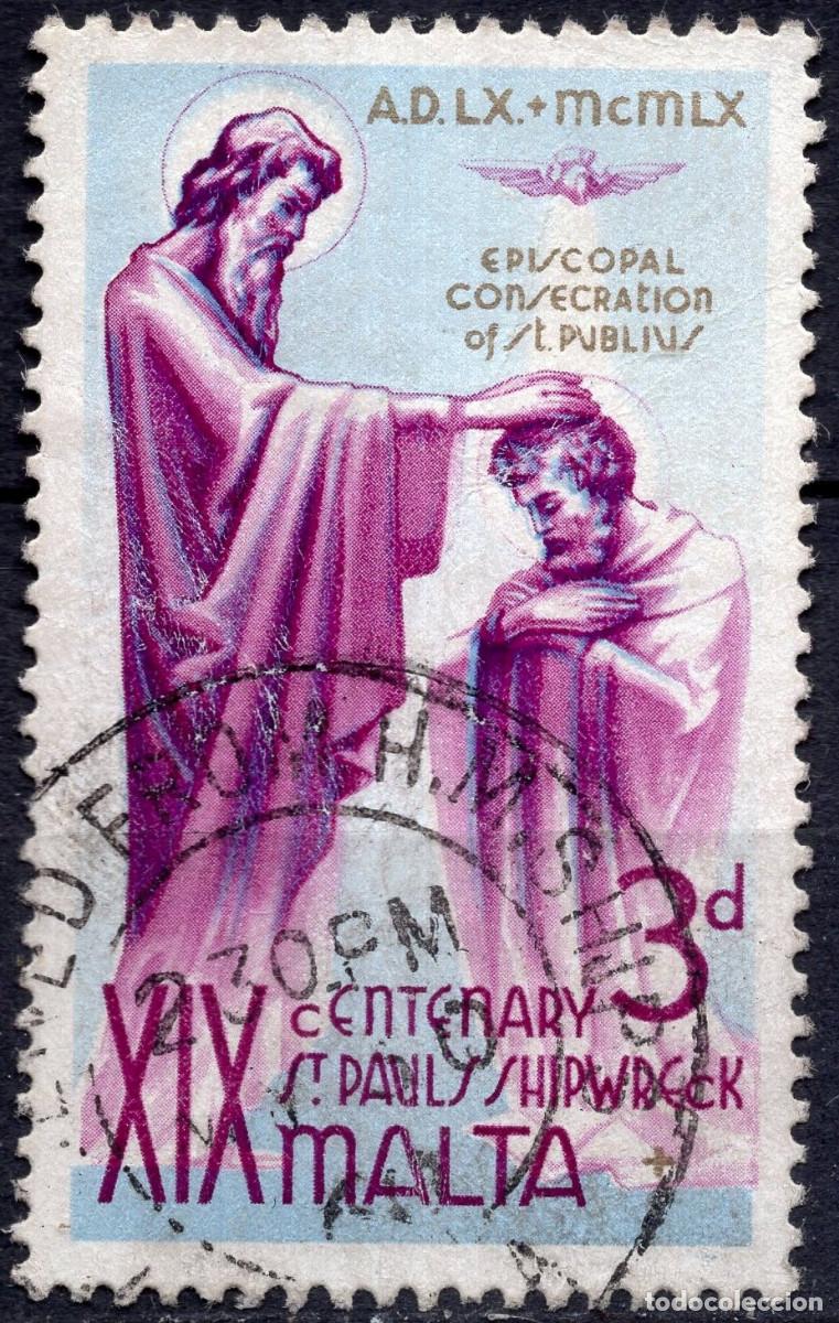 Selos: MALTA 1960 STAMP MICHEL MT 267