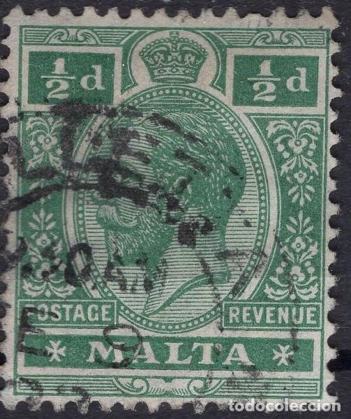 Selos: MALTA 1914 STAMP MICHEL MT 42a