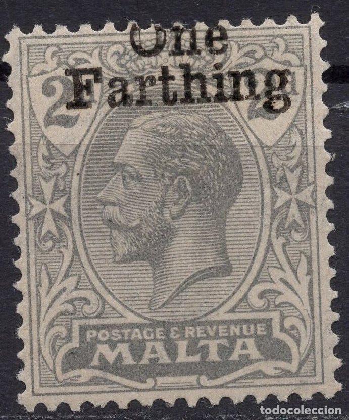 Stamps: MALTA 1921 STAMP MICHEL MT 122a