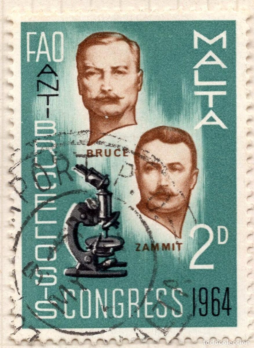 Sellos: MALTA 1964 STAMP MICHEL MT 287