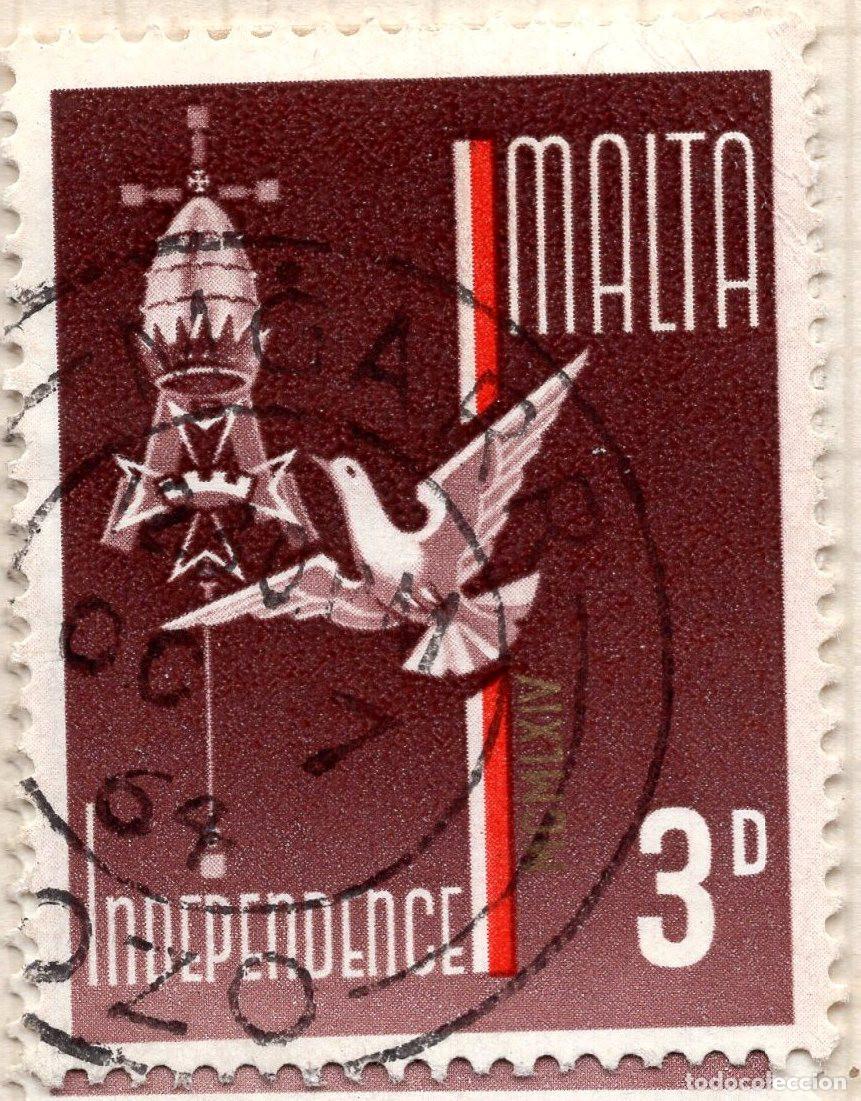 Stamps: MALTA 1964 STAMP MICHEL MT 293