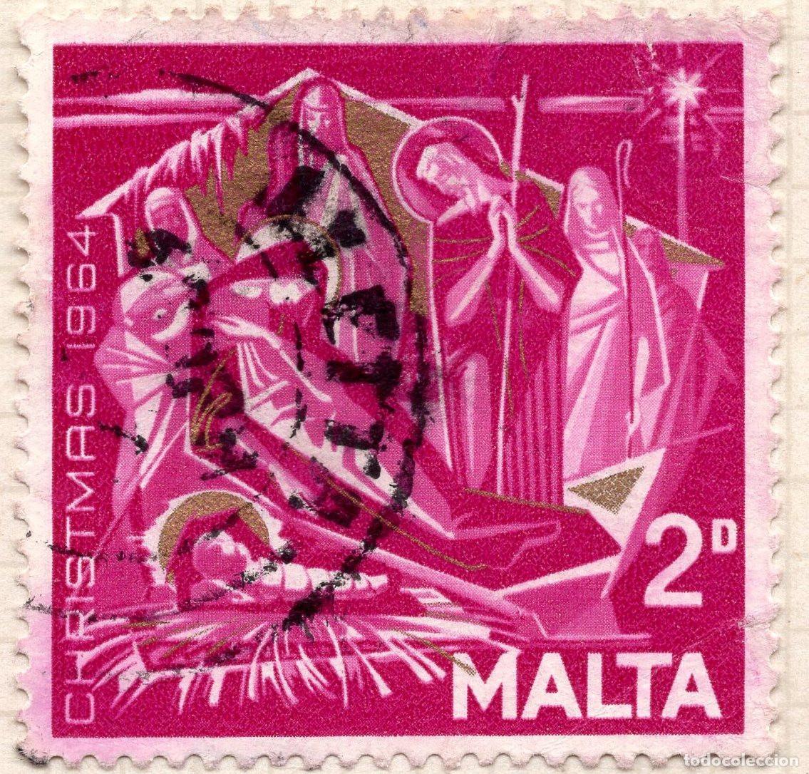 Sellos: MALTA 1964 STAMP MICHEL MT 298
