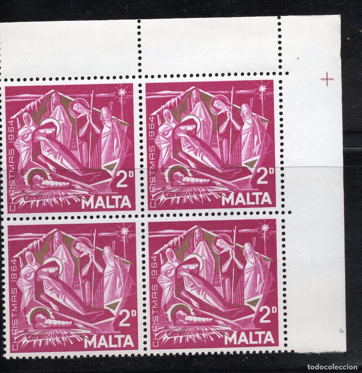Sellos: MALTA 1964 STAMP MICHEL MT 298
