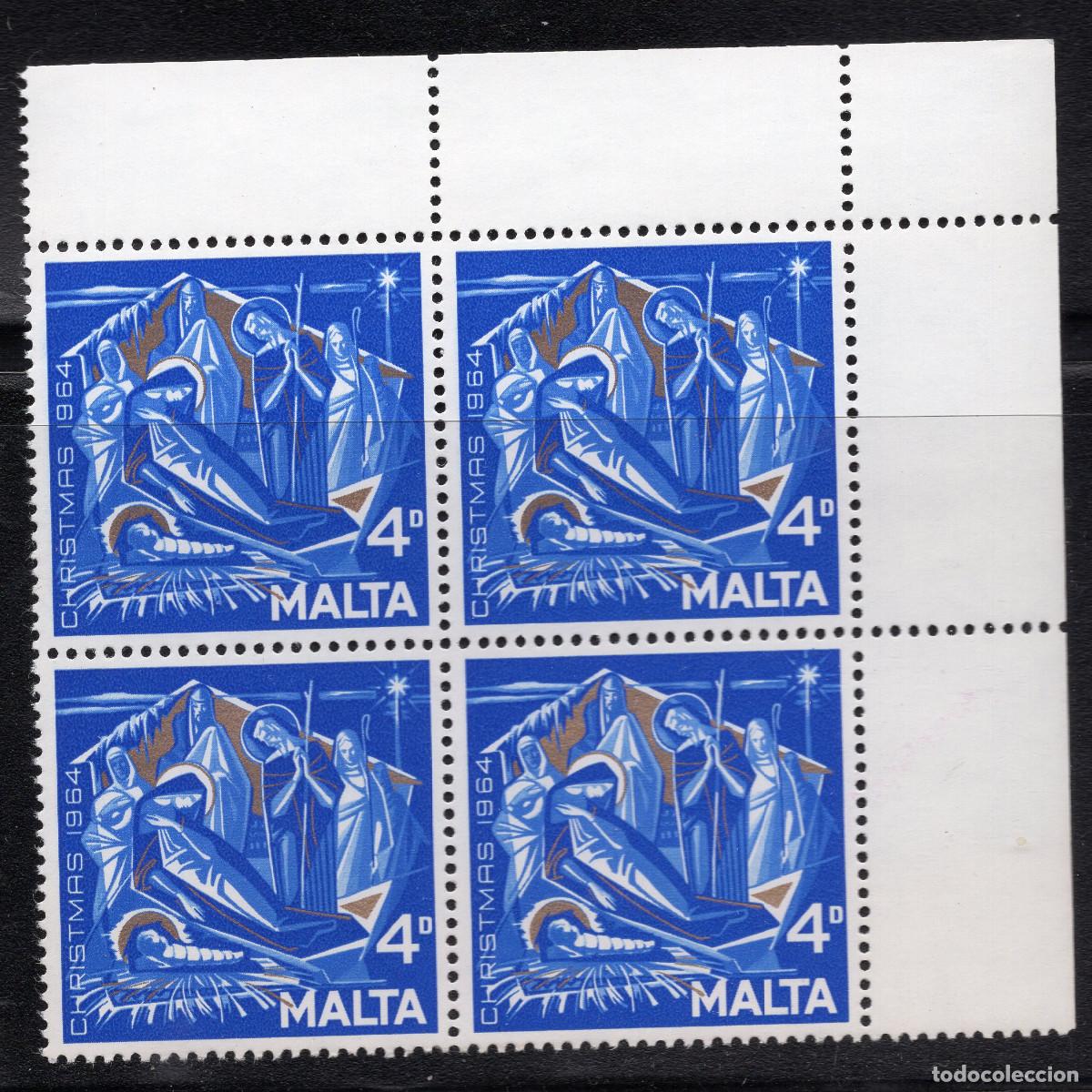 Sellos: MALTA 1964 STAMP MICHEL MT 299
