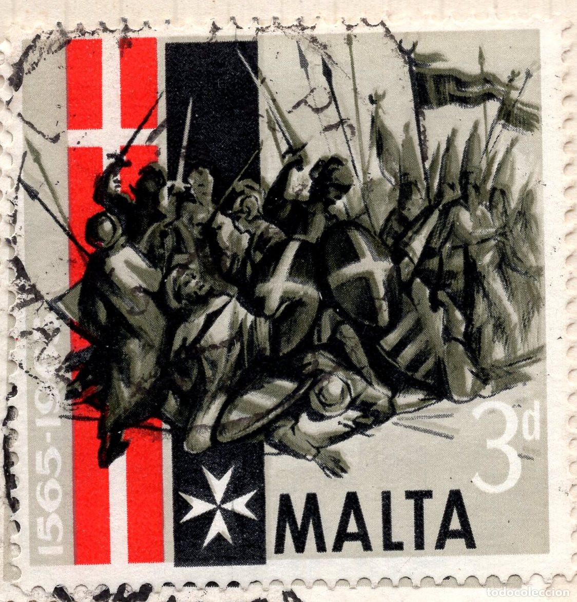 Sellos: MALTA 1965 STAMP MICHEL MT 324