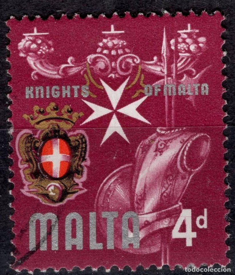 Sellos: MALTA 1965 STAMP MICHEL MT 307w