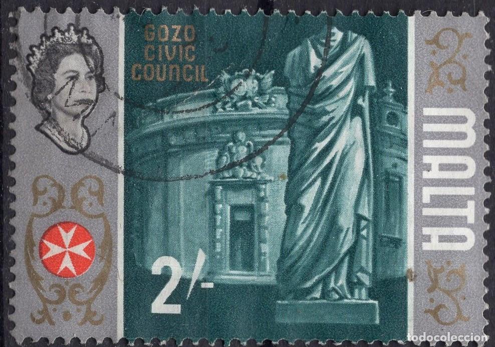 Sellos: MALTA 1965 STAMP MICHEL MT 314w