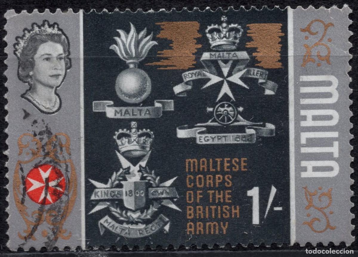 Timbres: MALTA 1965 STAMP MICHEL MT 316w