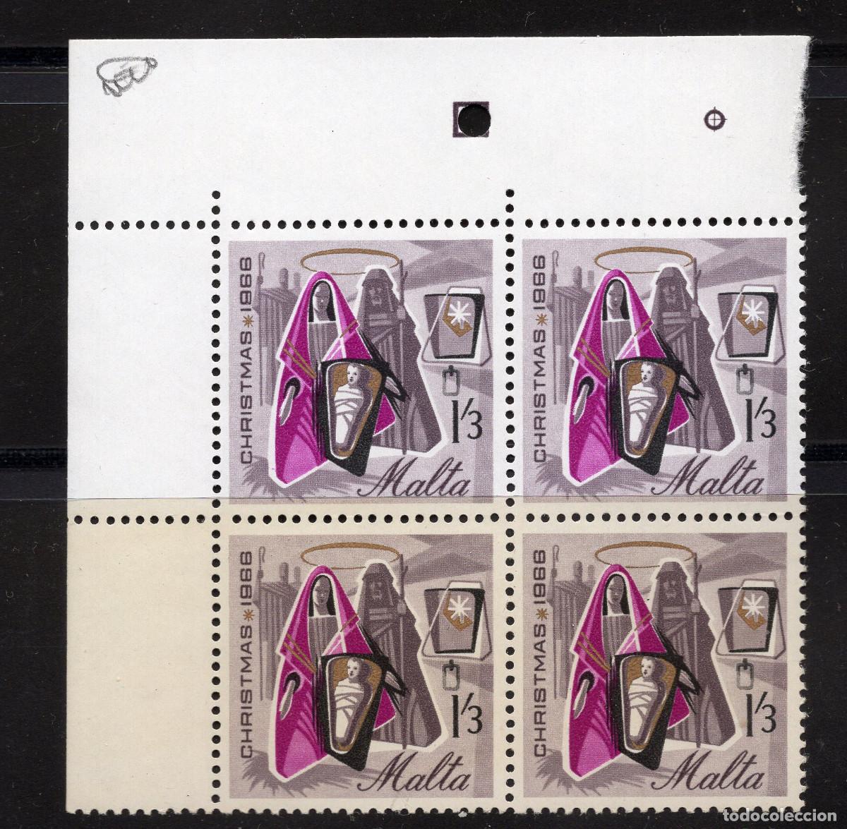 Selos: MALTA 1966 STAMP MICHEL MT 349