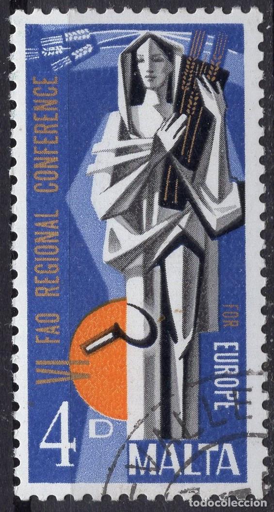 Sellos: MALTA 1968 STAMP MICHEL MT 383