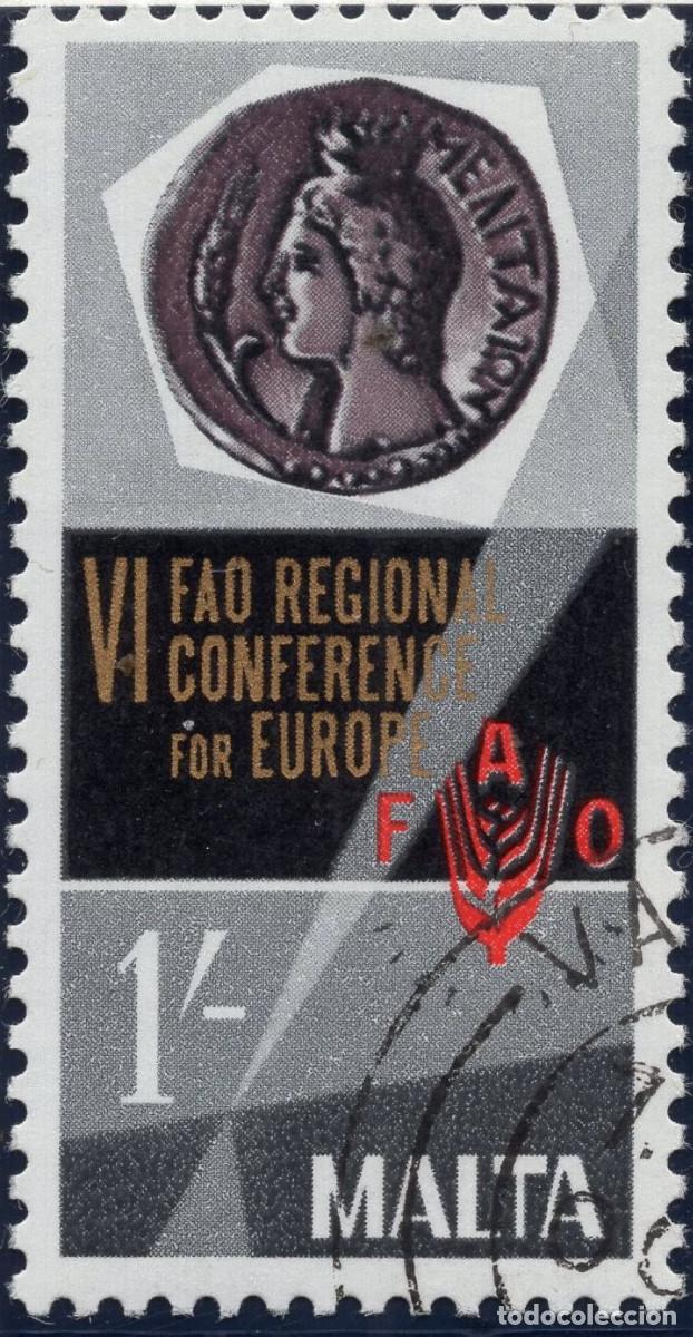Sellos: MALTA 1968 STAMP MICHEL MT 384