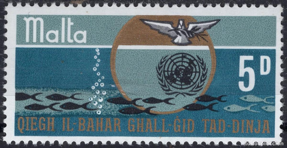 Sellos: MALTA 1969 STAMP MICHEL MT 390